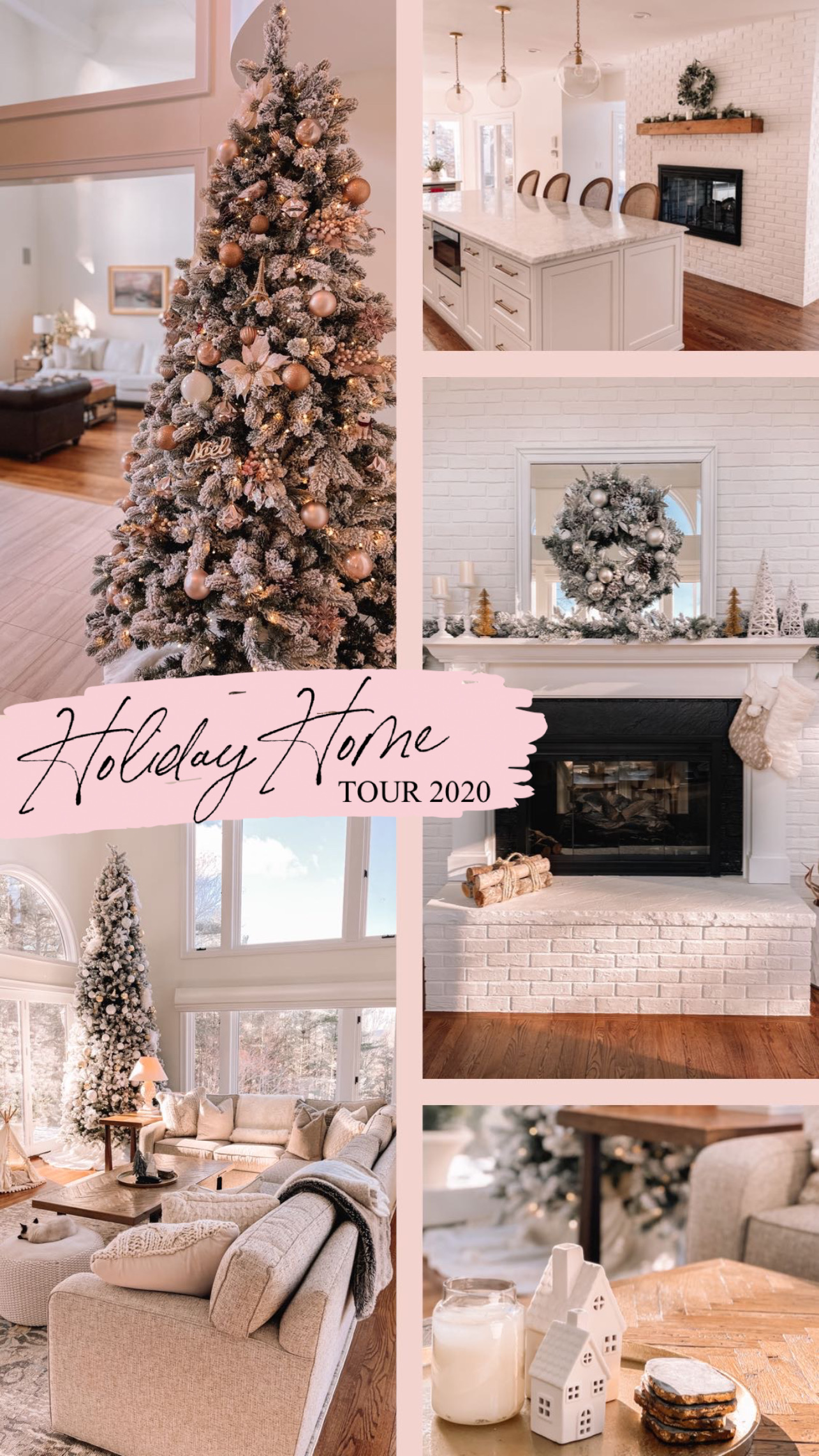 Oh So Glam Holiday Home Tour 2020