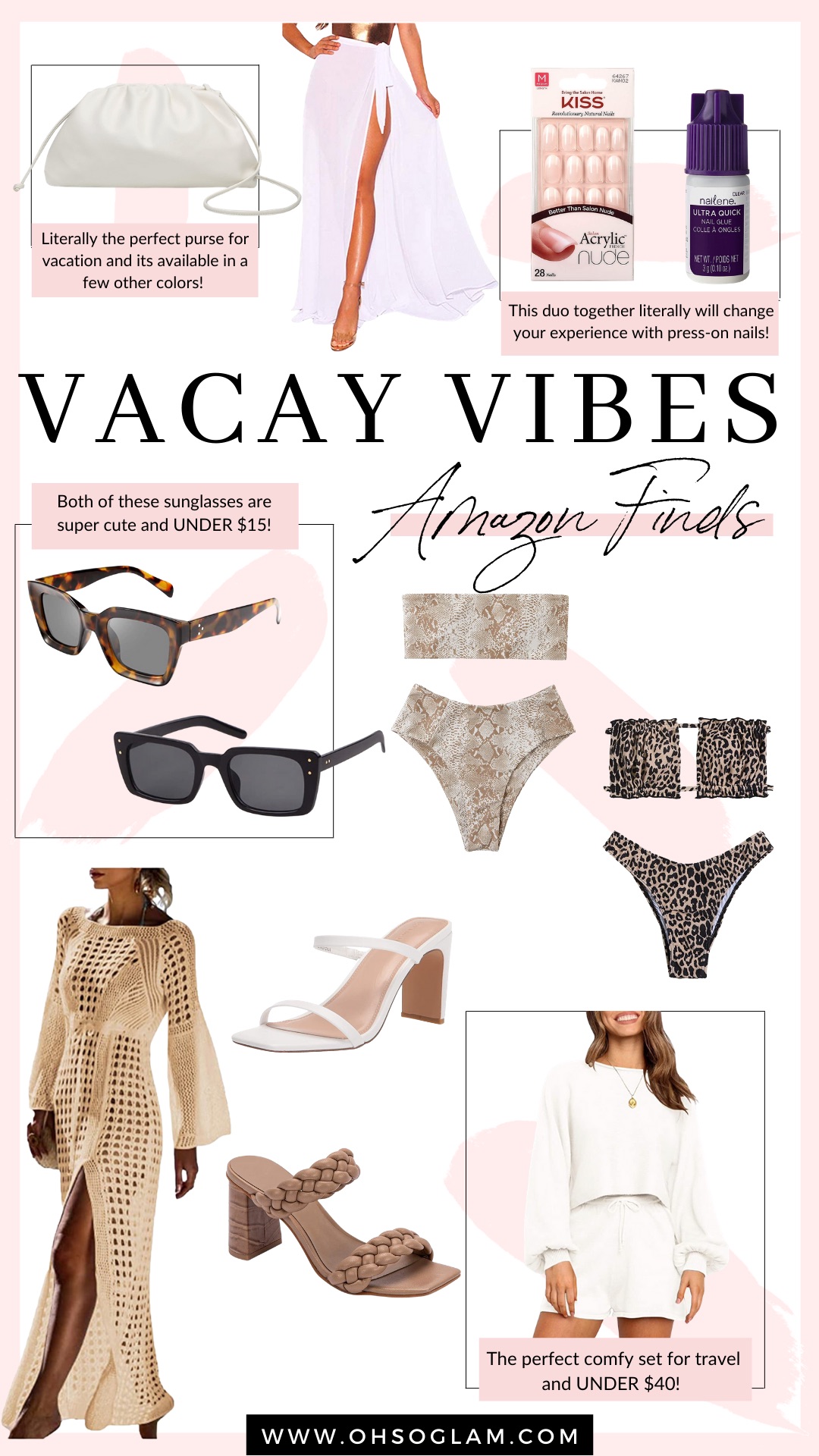 Vacation Vibes: Amazon Finds - Oh So Glam
