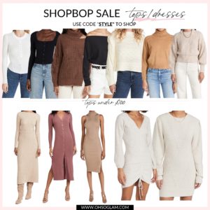 Shopbop Sale Sweaters and Dresses