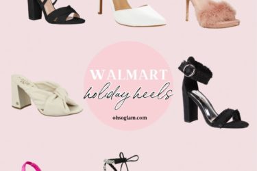 Affordable Holiday heels from walmart