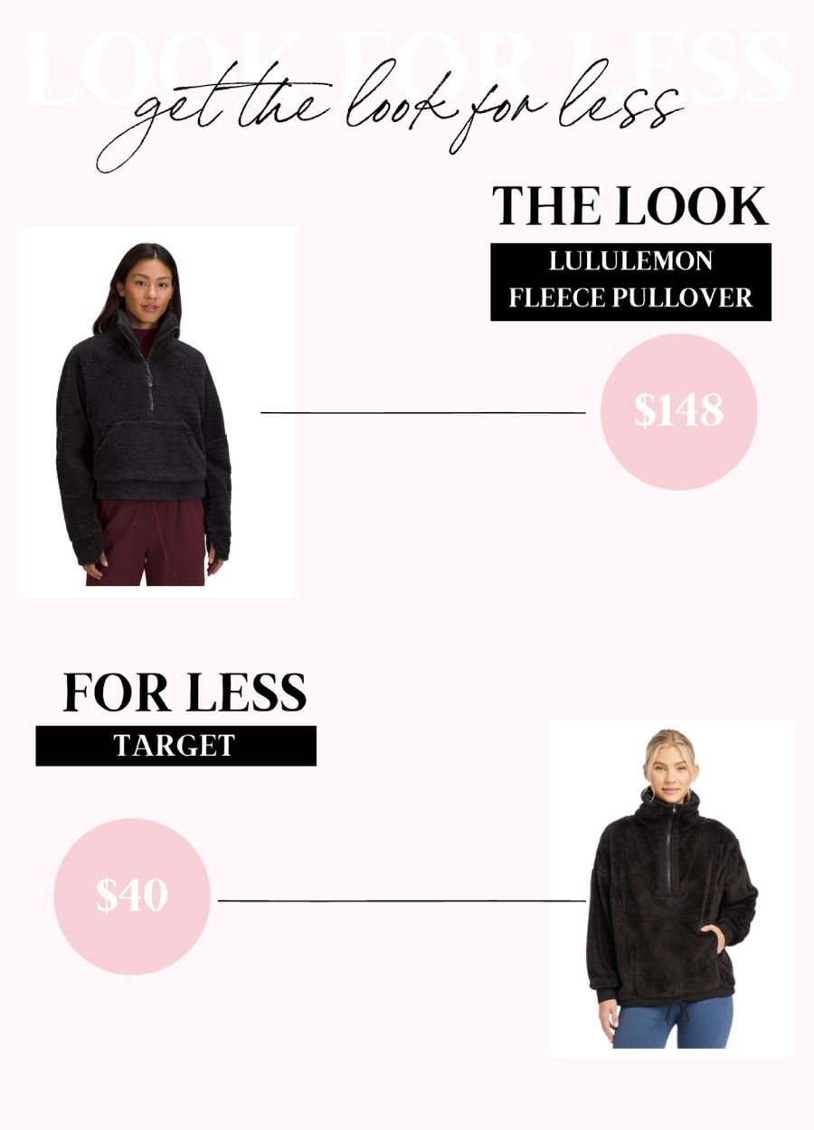 Look for Less - fleece pullover